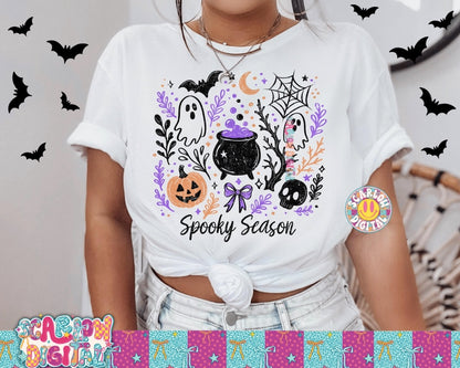 Spooky Season PNG Digital Design