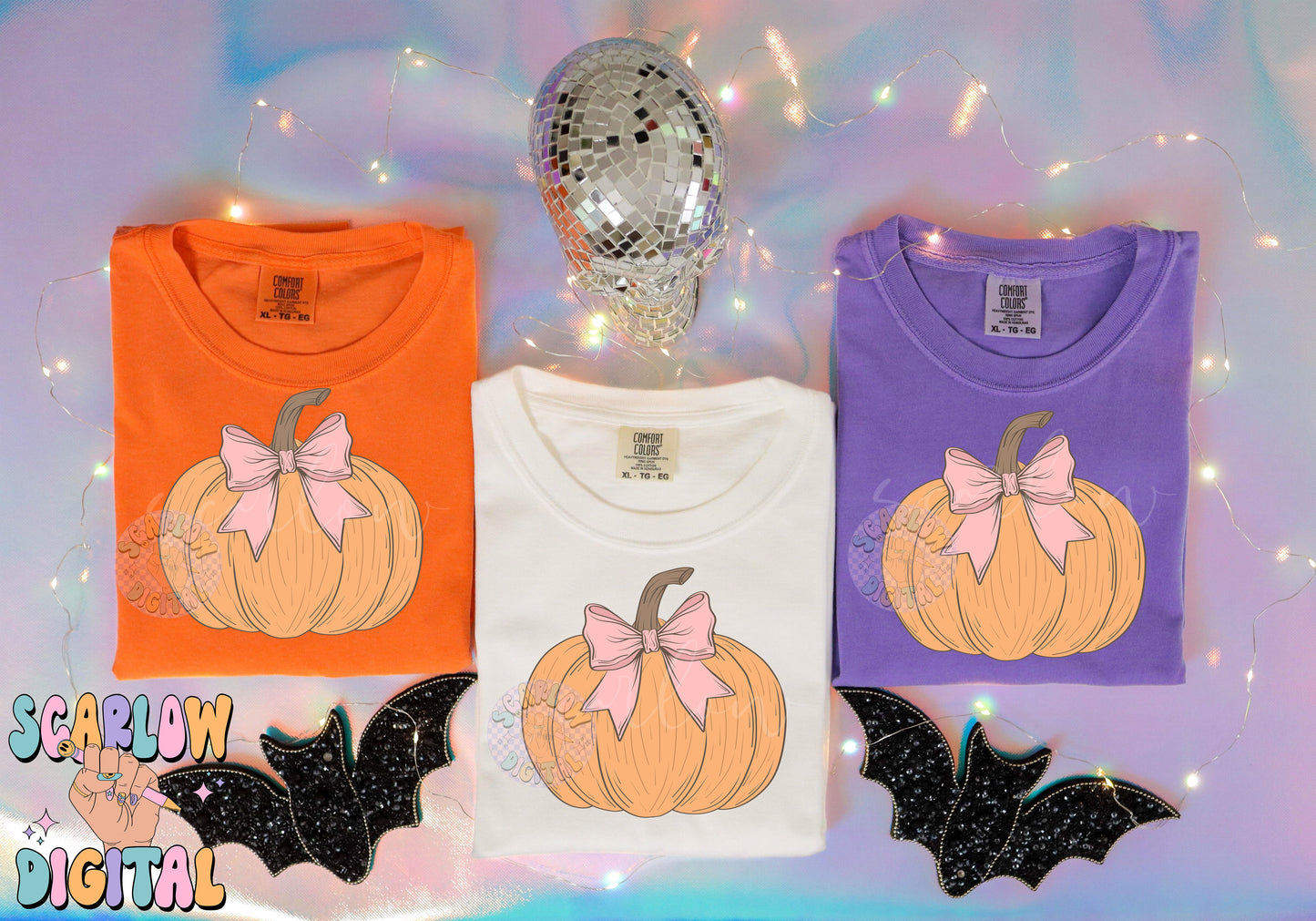 Coquette Pumpkin PNG Digital Design Download, halloween png, fall pumpkin png, pretty pumpkin png, trendy halloween designs, girl fall png