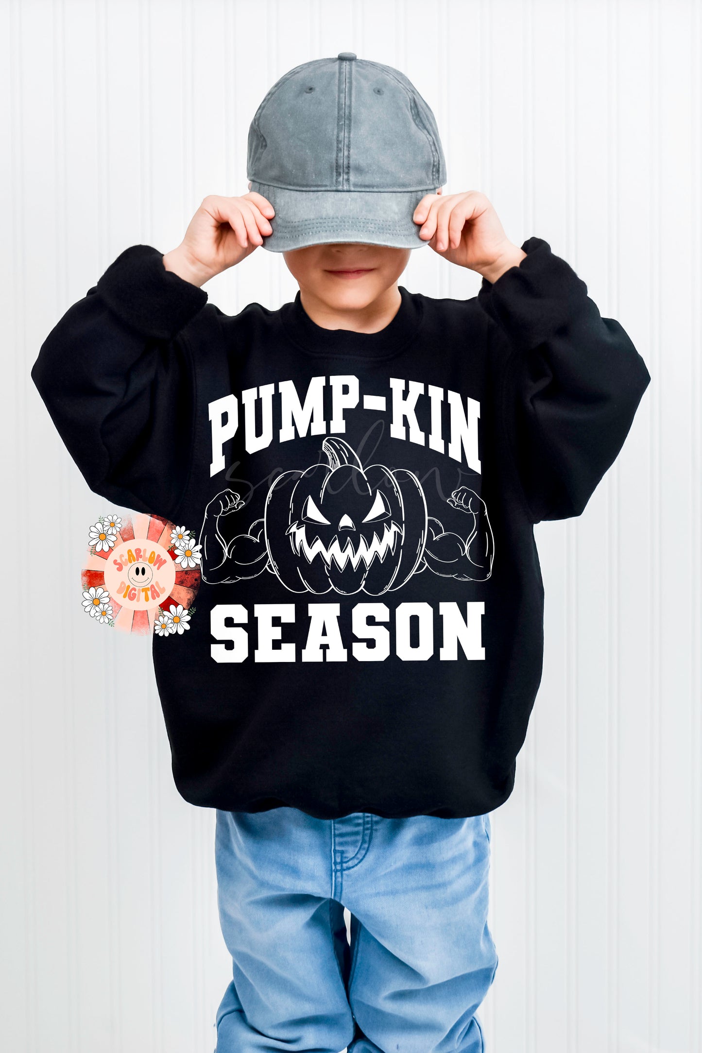 Pump-Kin Season SVG-Halloween Cricut Cut File Digital Design Download-svg for men, mens halloween svg, gym svg, working out svg, lifting svg
