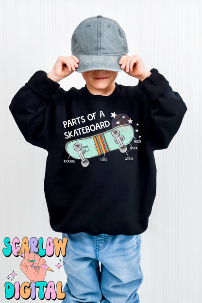 Parts of a Skateboard PNG-Skater Sublimation Digital Design Download-boy png, retro png, grunge png, rocker png, edgy png, boy tshirt design