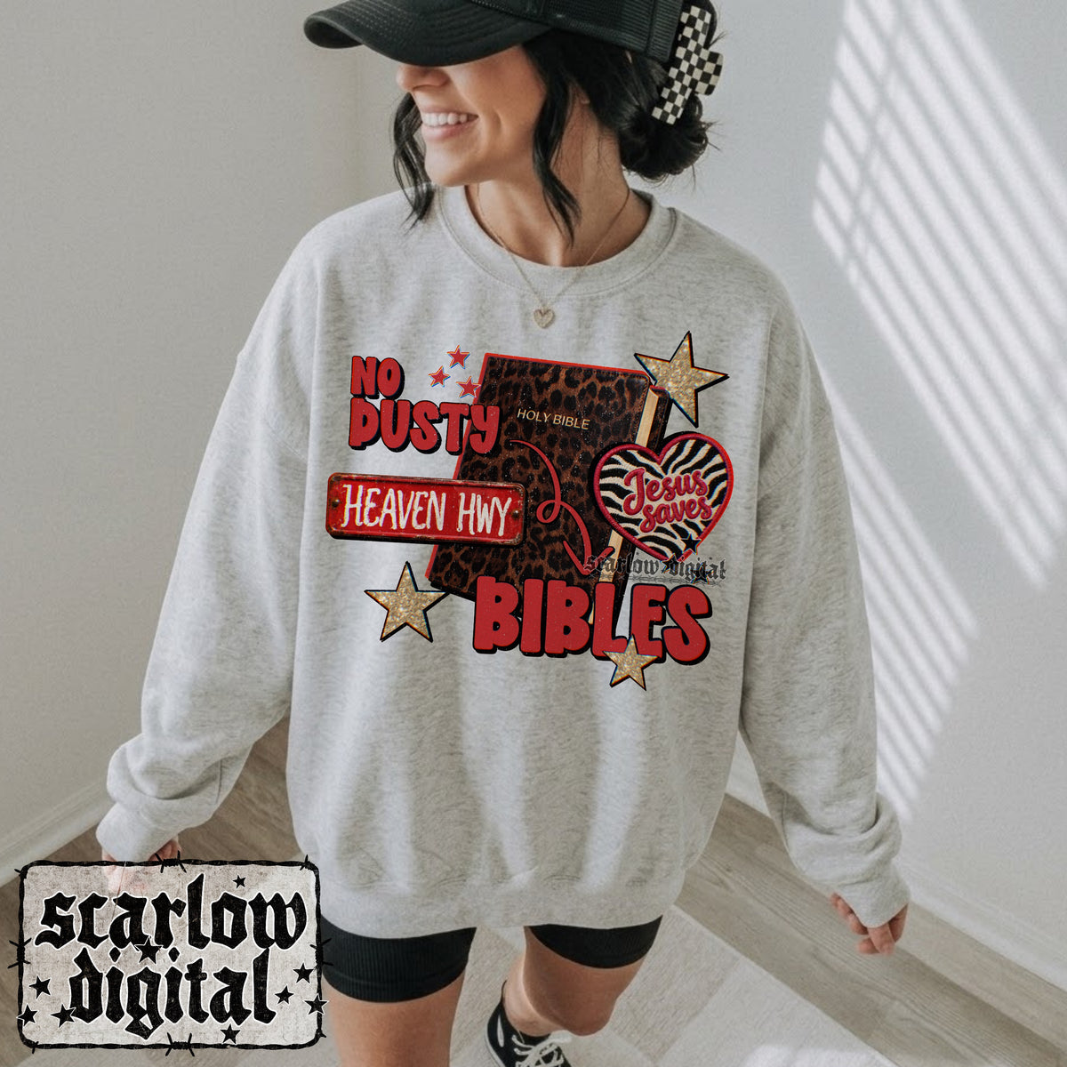 No Dusty Bibles PNG Digital Design