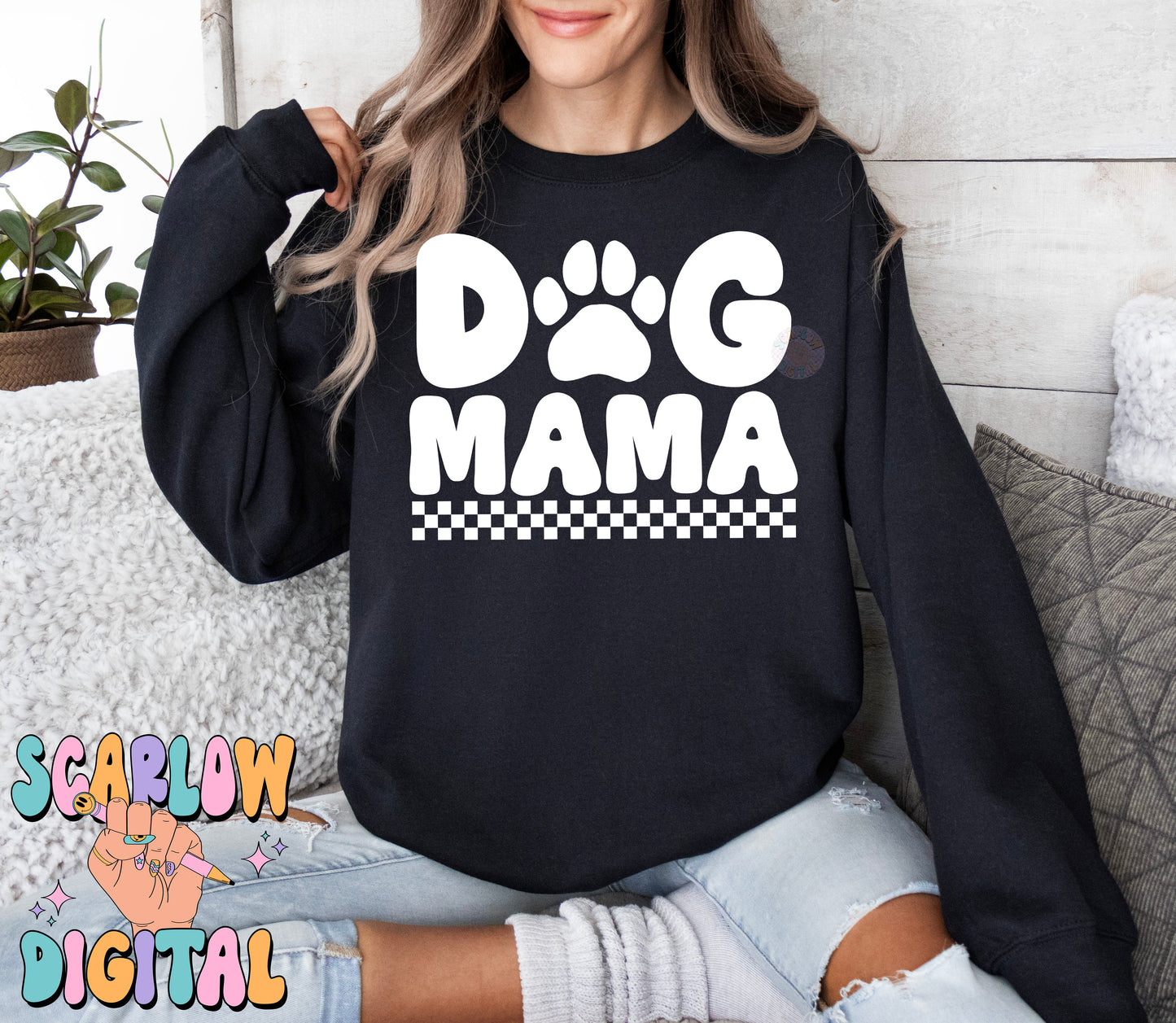 Dog Mama SVG Cut File Sublimation Digital Design Download, dog mom svg, fur mom svg, svg for womens, women svg designs, dog tshirt designs