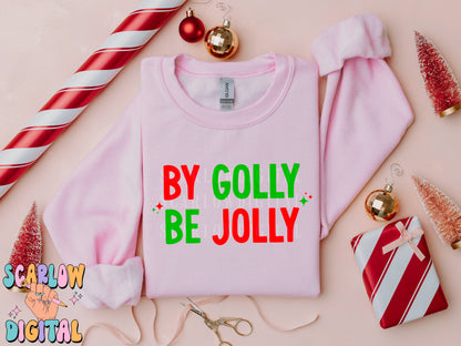 By Golly Be Jolly PNG Digital Design