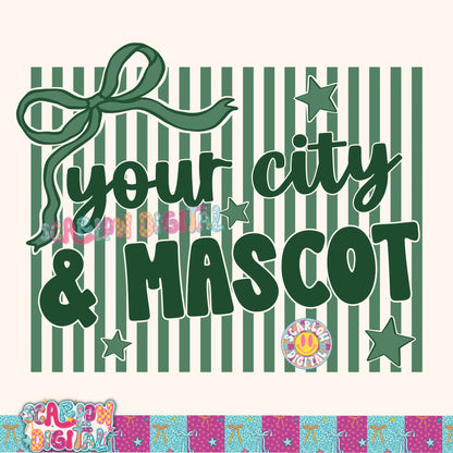 Green Mascot Custom Design  - REVIEW DESCRIPTION BEFORE PURCHASING