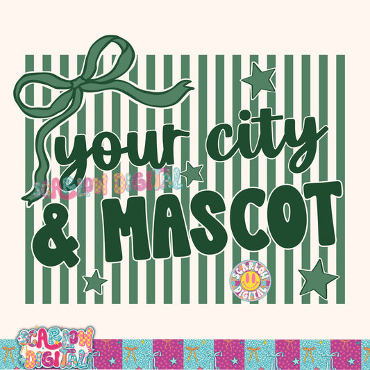 Green Mascot Custom Design  - REVIEW DESCRIPTION BEFORE PURCHASING