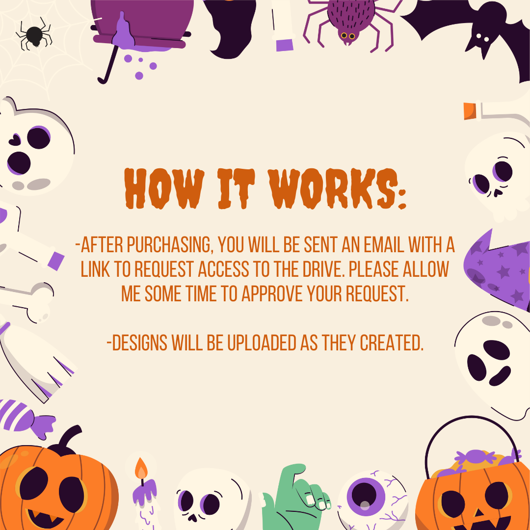 2024 Fall and Halloween PNG/SVG Google Drive