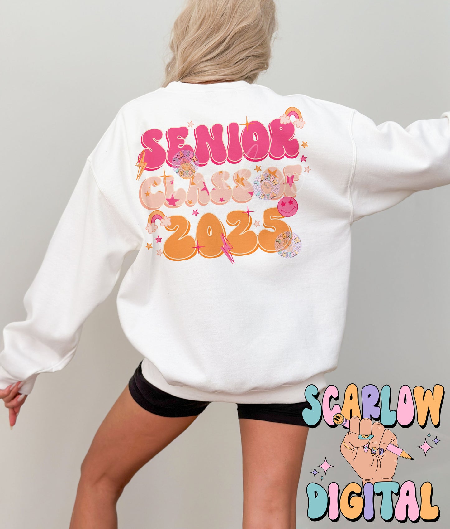 Senior 2025 PNG- Graduation Sublimation Digital Design Download-senior sublimation, graduation png, retro senior png, high school senior png