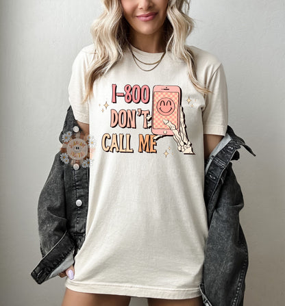 Don't Call Me PNG-Funny Sublimation Digital Design Download-antisocial png, social anxiety png, salty png, adult humor png, funny png design