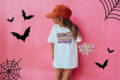 Spooky Mini PNG-Halloween Sublimation Digital Design Download-spooky season png, png for kids, mini png, fall png, trendy png, spider png