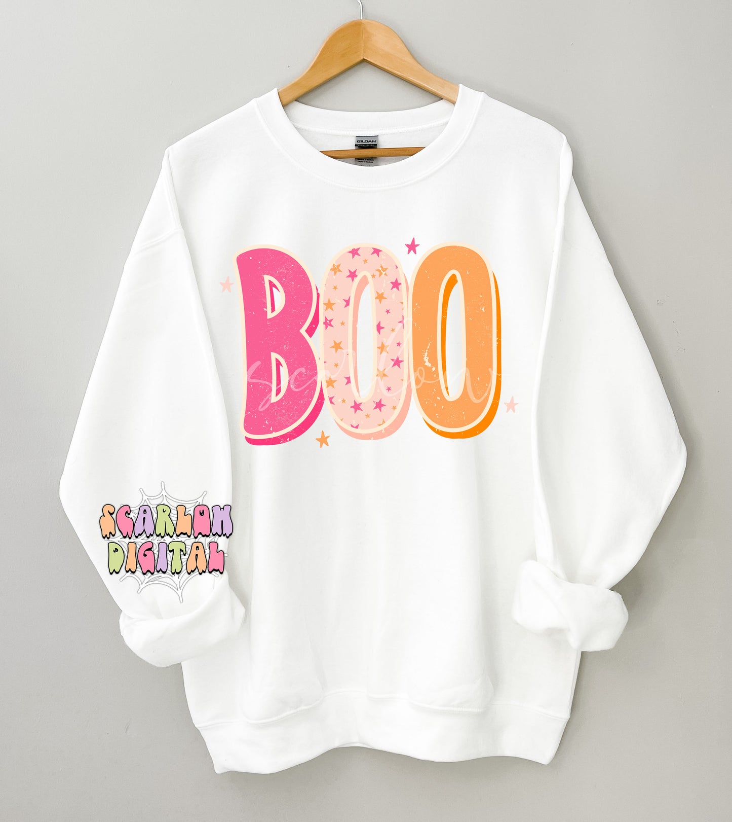 Boo PNG-Halloween Sublimation Digital Design Download-girl halloween png, preppy png, spooky season png, fall png, little girl png designs