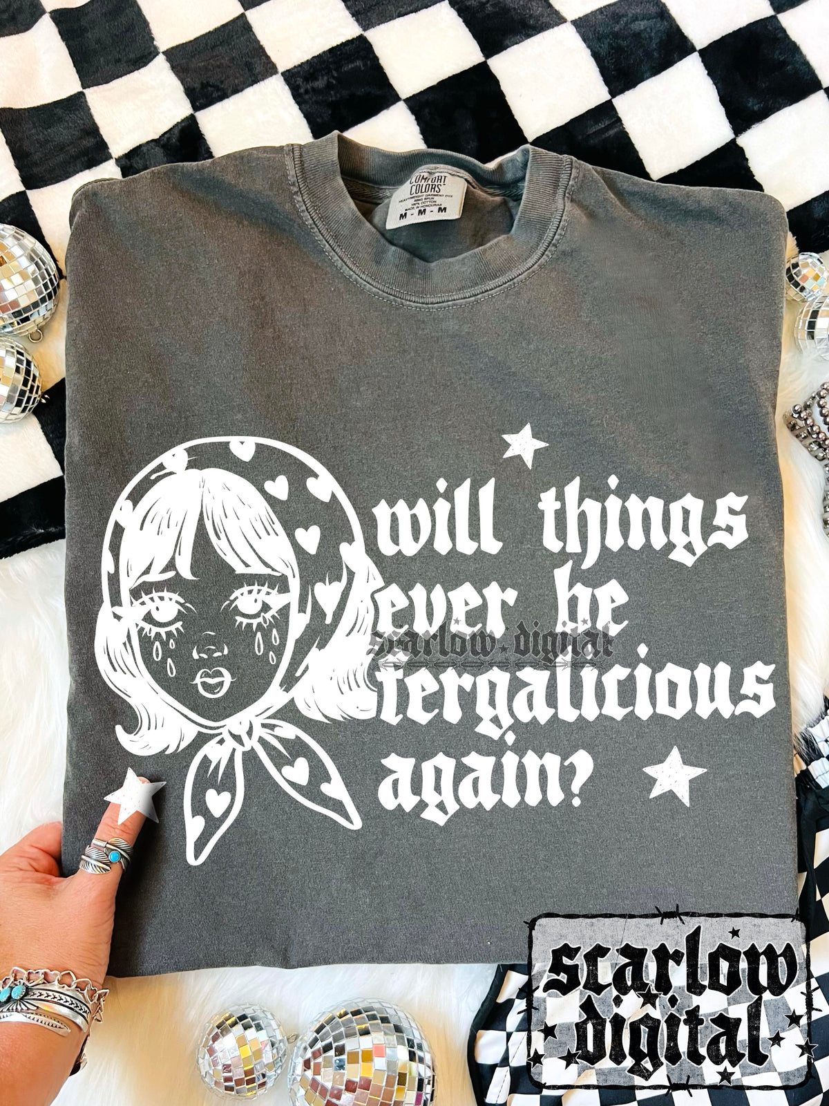 Will Things Ever Be Fergalicious Again? PNG Digital Design
