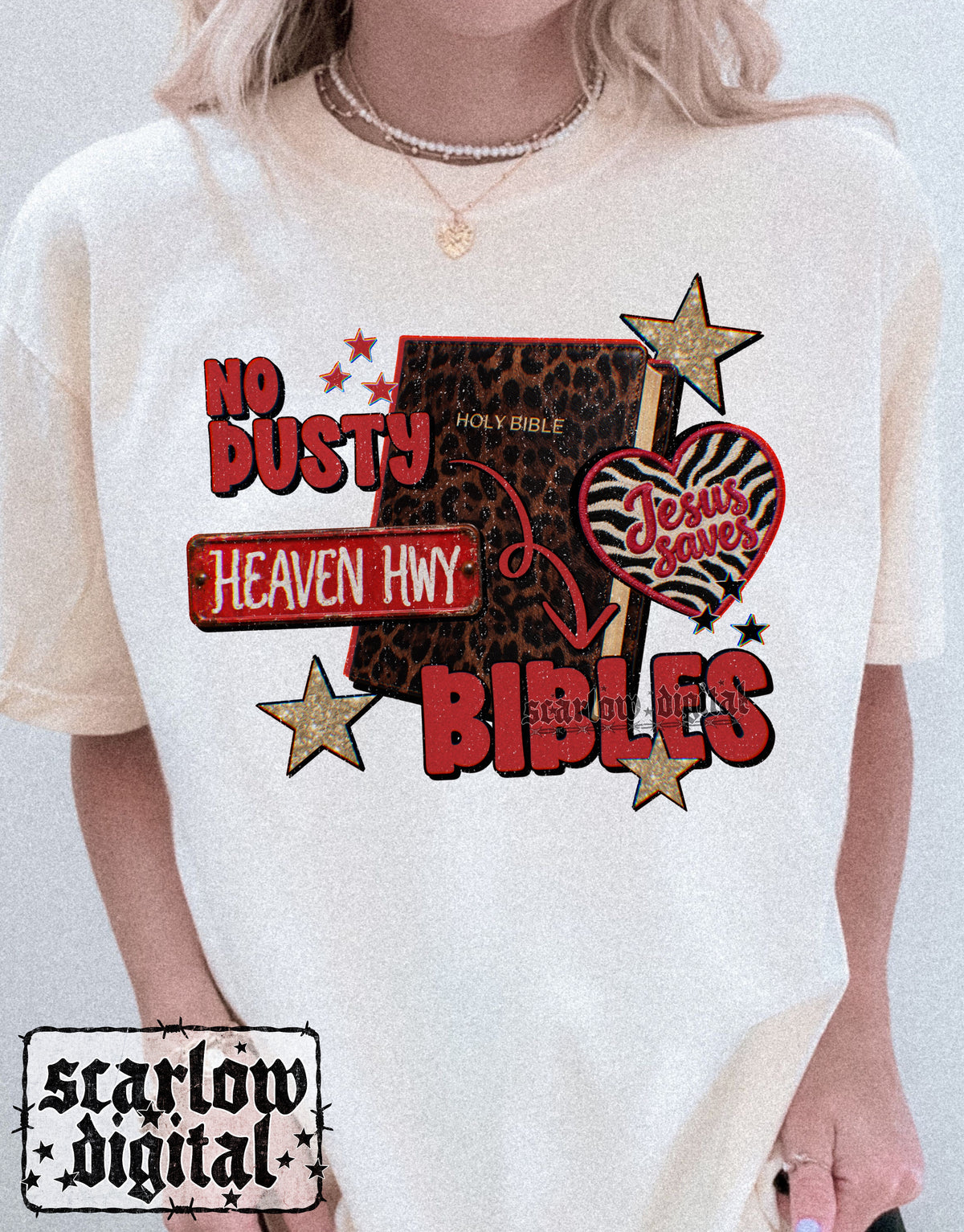 No Dusty Bibles PNG Digital Design