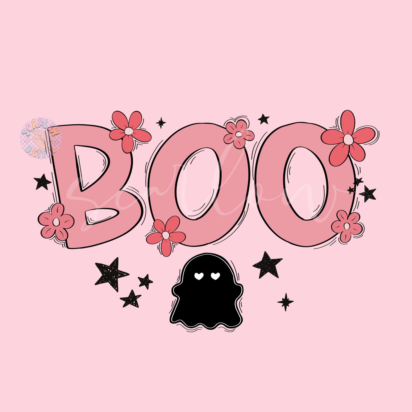 Boo PNG-Halloween Sublimation Digital Design Download-girl halloween png, preppy png, spooky season png, fall png, little girl png designs