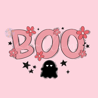 Boo PNG-Halloween Sublimation Digital Design Download-girl halloween png, preppy png, spooky season png, fall png, little girl png designs
