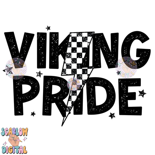 Viking Pride PNG Digital Design Download, go Vikings png, retro mascot png, school spirit png, team spirit png, school png, team name png