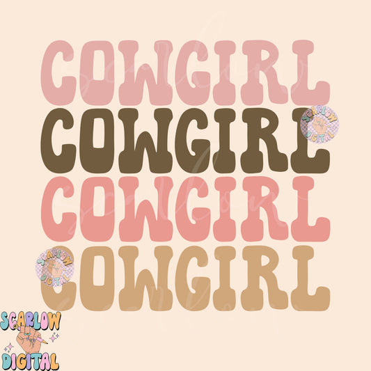 Cowgirl PNG-Western Sublimation Digital Design Download-little girl png, png for girls, western girl png, lil cowgirl png, country girl png