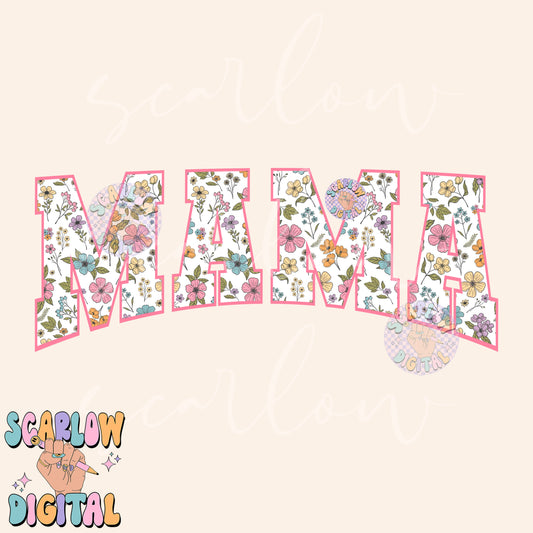 Mama PNG Digital Design Download, designs for moms, floral mama png, varsity mama png, mama mini png, mommy and me png, flowers png designs