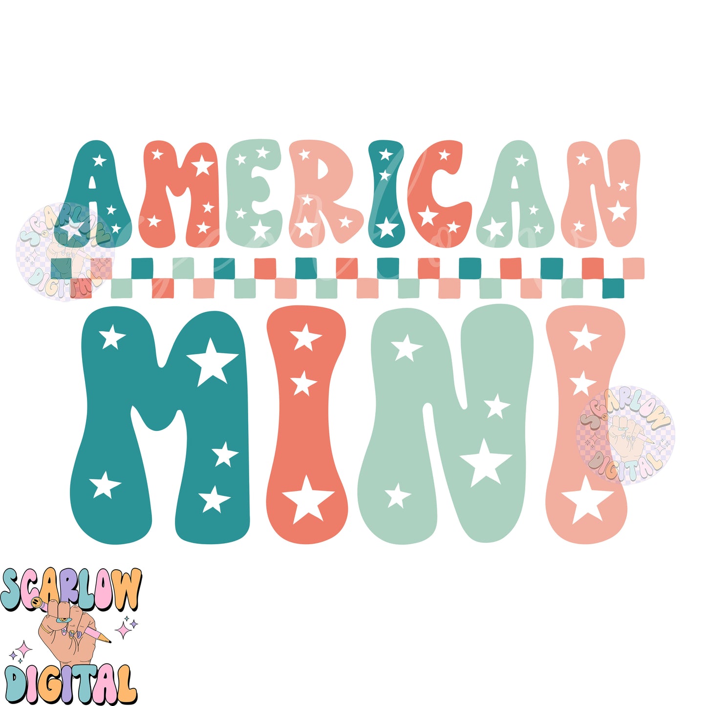 American Mini PNG-Fourth of July Sublimation Digital Design Download-kids fourth png, freedom png, patriotic png, july 4th mama mini png