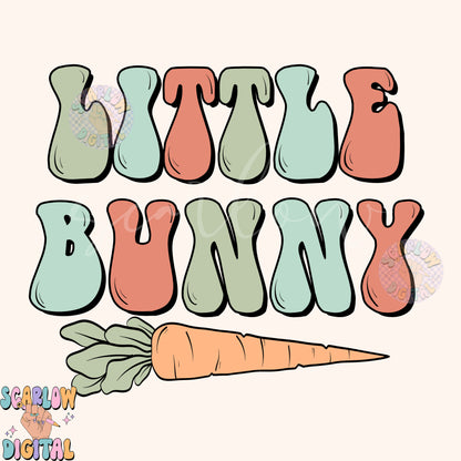 Little Bunny PNG-Easter Sublimation Digital Design Download-carrot png, boy easter png, mama mini easter png, easter mommy and me png file