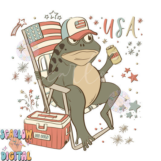 USA PNG-Fourth of July Sublimation Digital Design Download-patriotic png, funny july 4th png, frog png, adult humor png, beer png designs