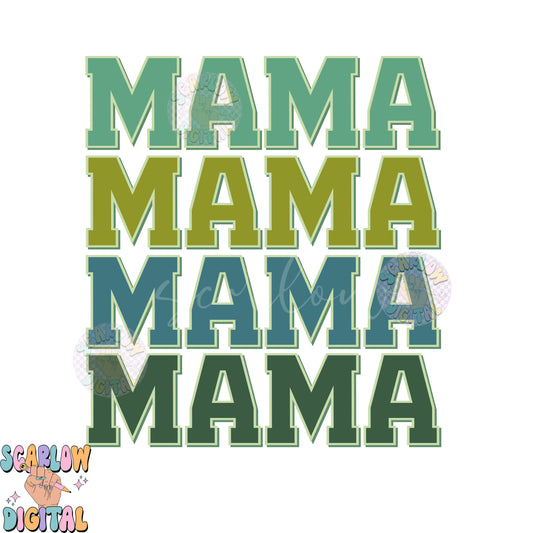 Mama PNG Digital Design Download, mom of boys png, varsity letters png, png for moms, women's png, mom and son png, mommy and me png design