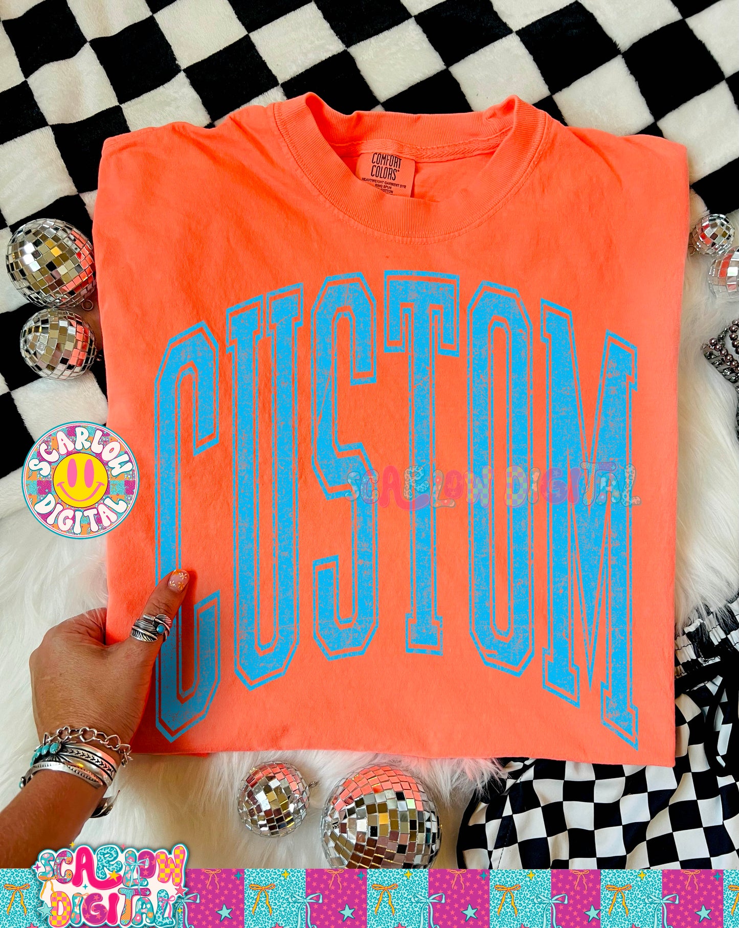 Oversized Custom Design  - REVIEW DESCRIPTION BEFORE PURCHASING