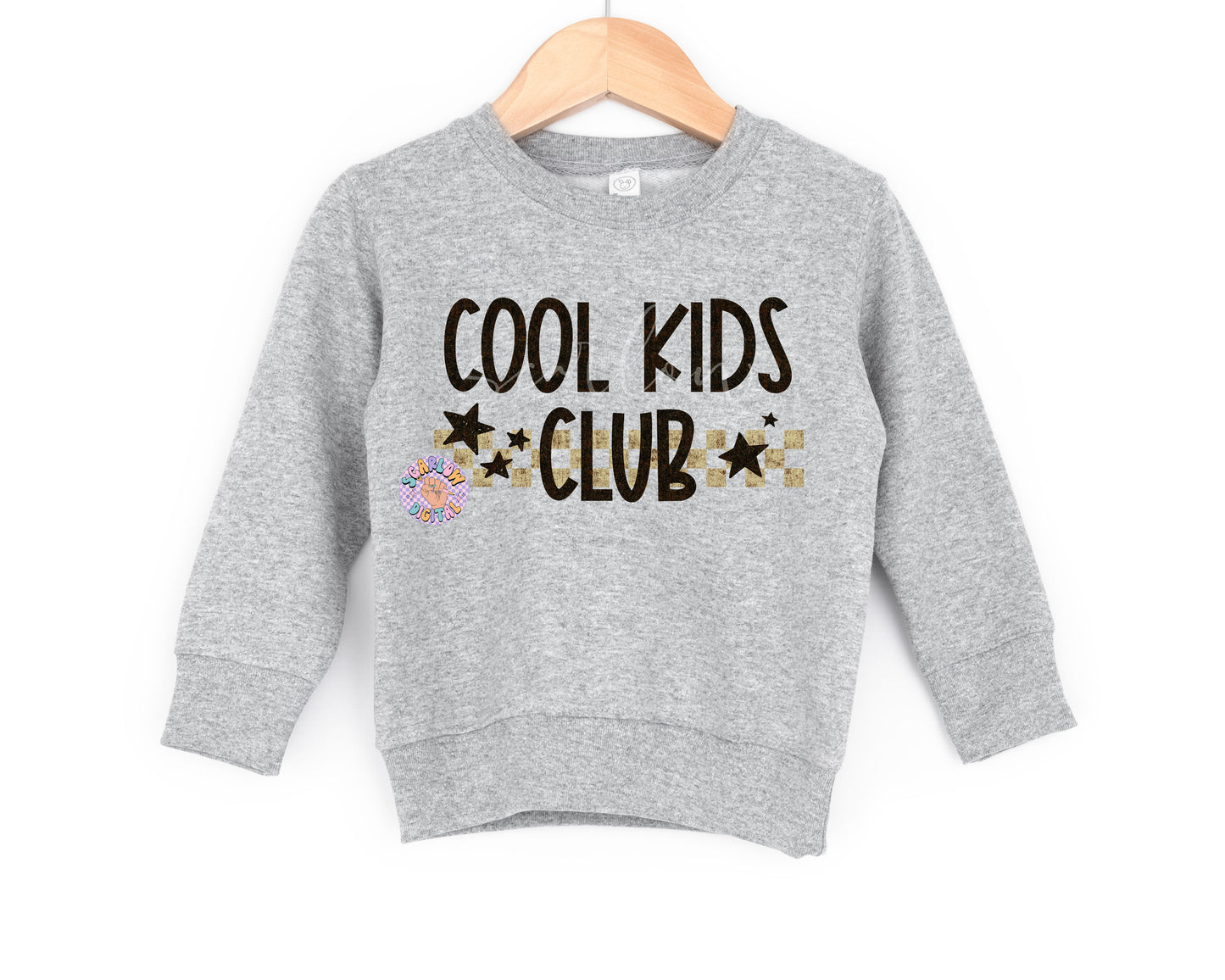 Cool Kids Club PNG Design-Kids Sublimation Digital Design Download-retro kids png, simple kids png, png designs for kids, kiddo png design