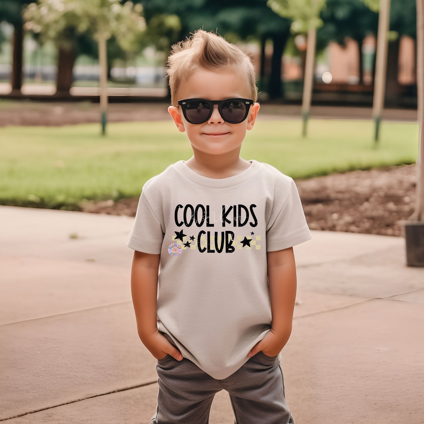Cool Kids Club PNG Design-Kids Sublimation Digital Design Download-retro kids png, simple kids png, png designs for kids, kiddo png design