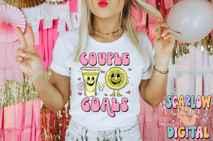 Couple Goals PNG-Valentine's Day Sublimation Digital Design Download-tequila and lime png, hearts png, funny valentine's day png designs