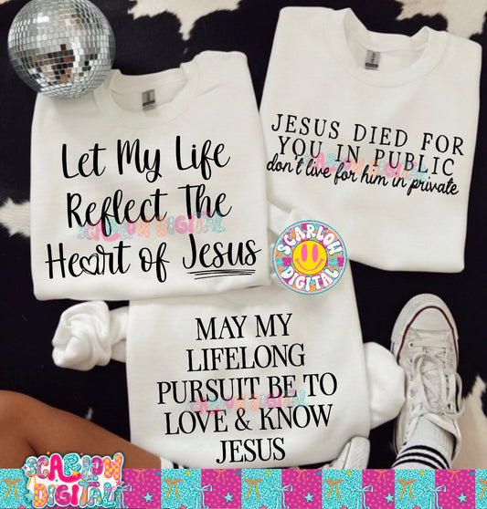 Jesus PNG Digital Design Bundle