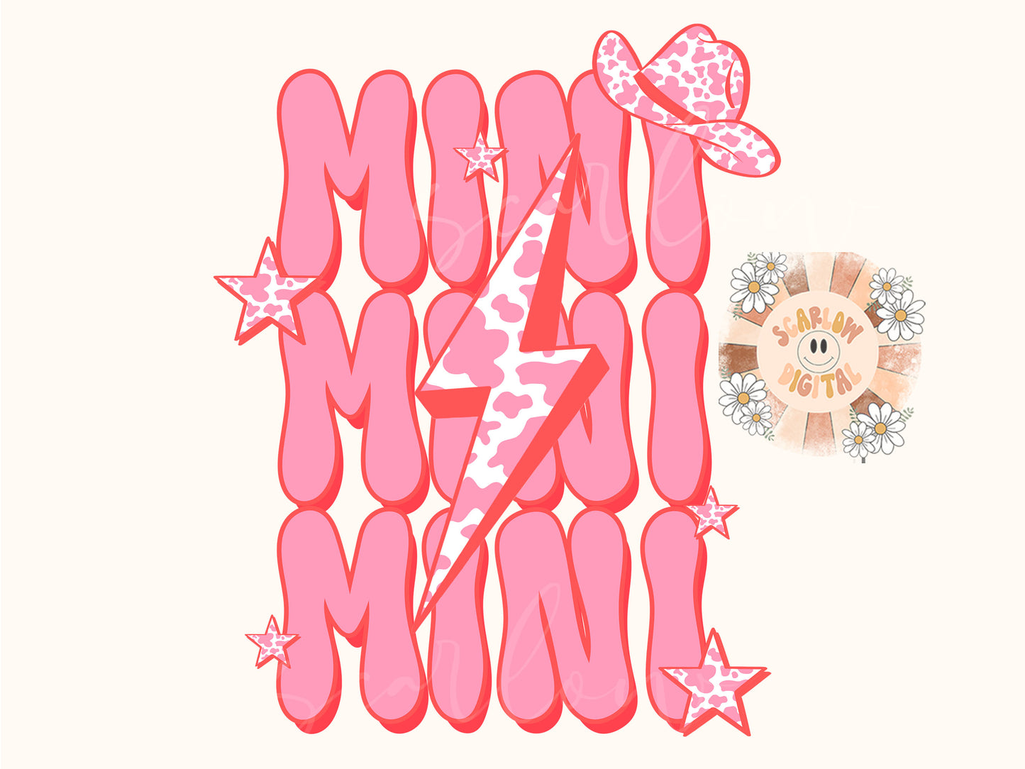 Mini PNG-Western Sublimation Digital Design Download-kids png, cowgirl png, mama mini png, retro mini png, trendy mini png file