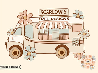 Scarlow's Free Designs Truck PNG-Scarlow Branded Digital Design Download