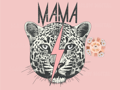 Mama PNG-Snow Leopard Sublimation Digital Design Download-retro mama png, mommy and me png, mama mini png, grunge mama png, trendy mama png