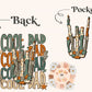 Cool Dad Pocket and Back PNG Bundle-Rocker Sublimation Digital Design Download-dad png, png for dads, edgy png, grunge png, skeleton png