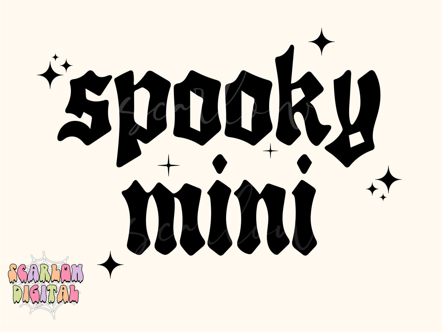 Spooky Mini SVG Cricut Cut File Digital Design Download, spooky season svg, spooky kids svg, little girl svg, halloween svg, fall svg design