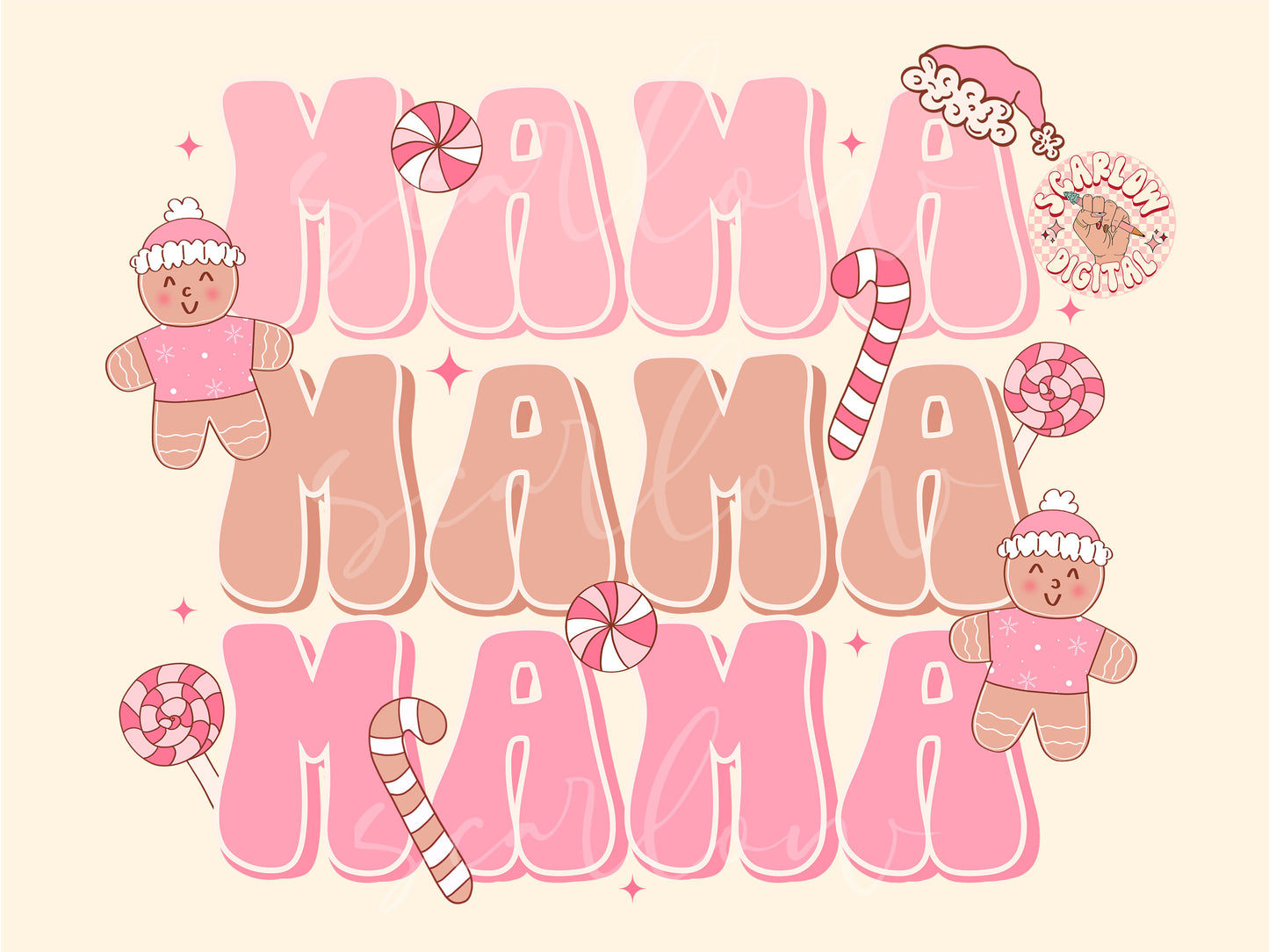 Mama PNG-Christmas Sublimation Digital Design Download-christmas mama png, mama mini png, mommy and me png, candy cane png, gingerbread png