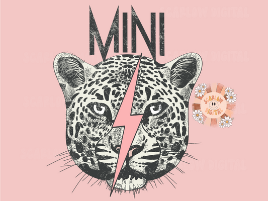 Mini PNG-Snow Leopard Sublimation Digital Design Download-mommy and me png, mama mini png, little girl png, trendy png, grunge girl png file