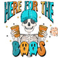 Here for the Boos PNG-Halloween Sublimation Digital Design Download-men's halloween png, funny halloween png, adult humor png, skeleton png