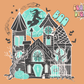 Haunted House PNG-Halloween Sublimation Digital Design Download-spooky season png, spooky boy png, kids halloween png, spooky boo png file