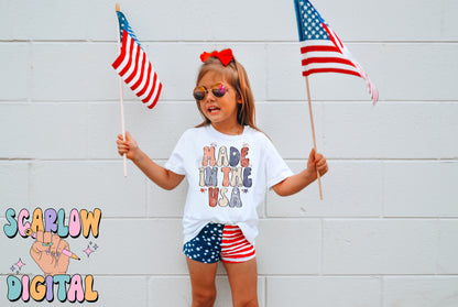 Made in the USA PNG-July 4th Sublimation Digital Design Download-fourth of july png, american png, patriotic png, red white and blue png