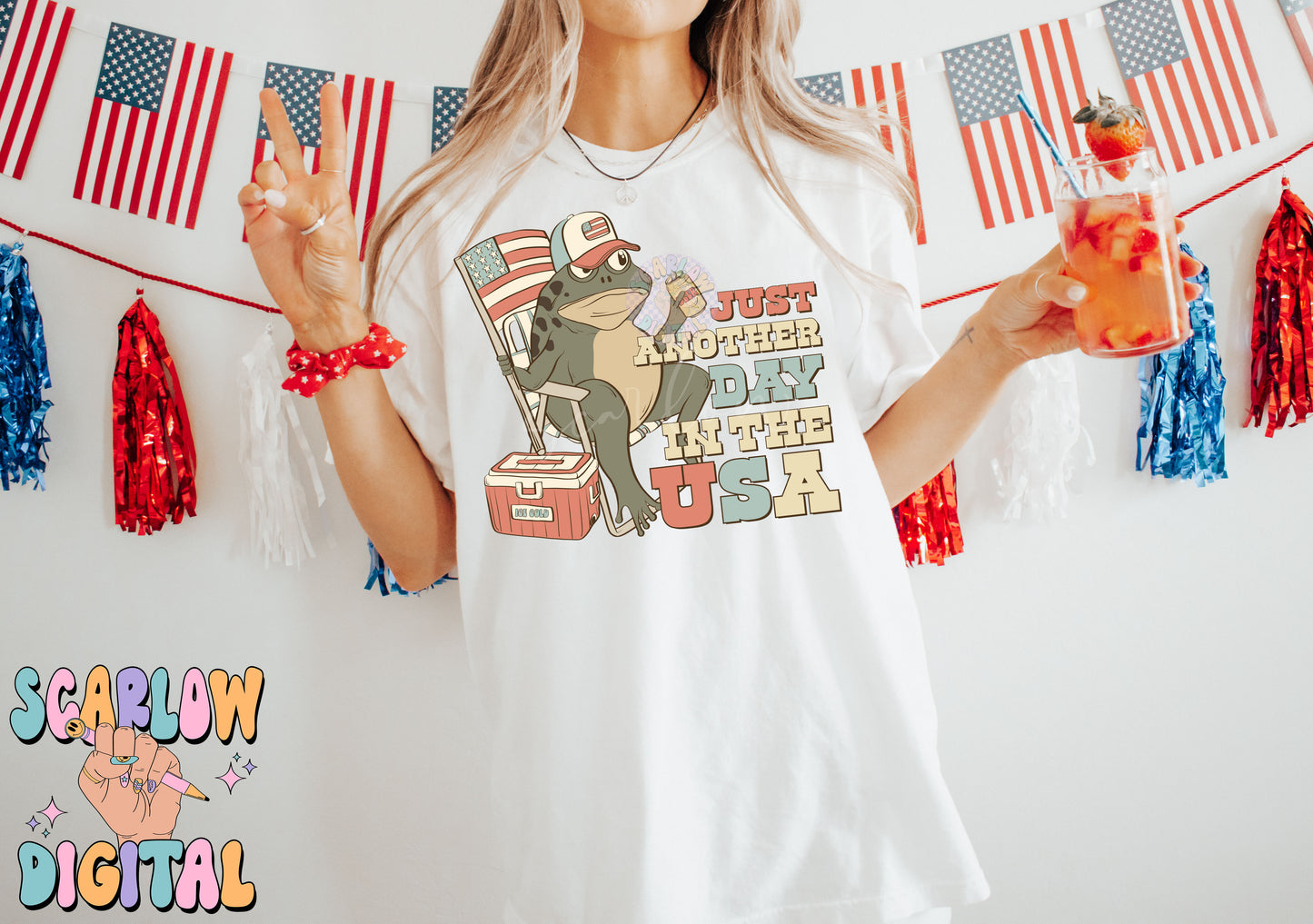 Just Another Day in the USA PNG-Fourth of July Sublimation Digital Design Download-patriotic png, america png, funny july 4th png, men's png