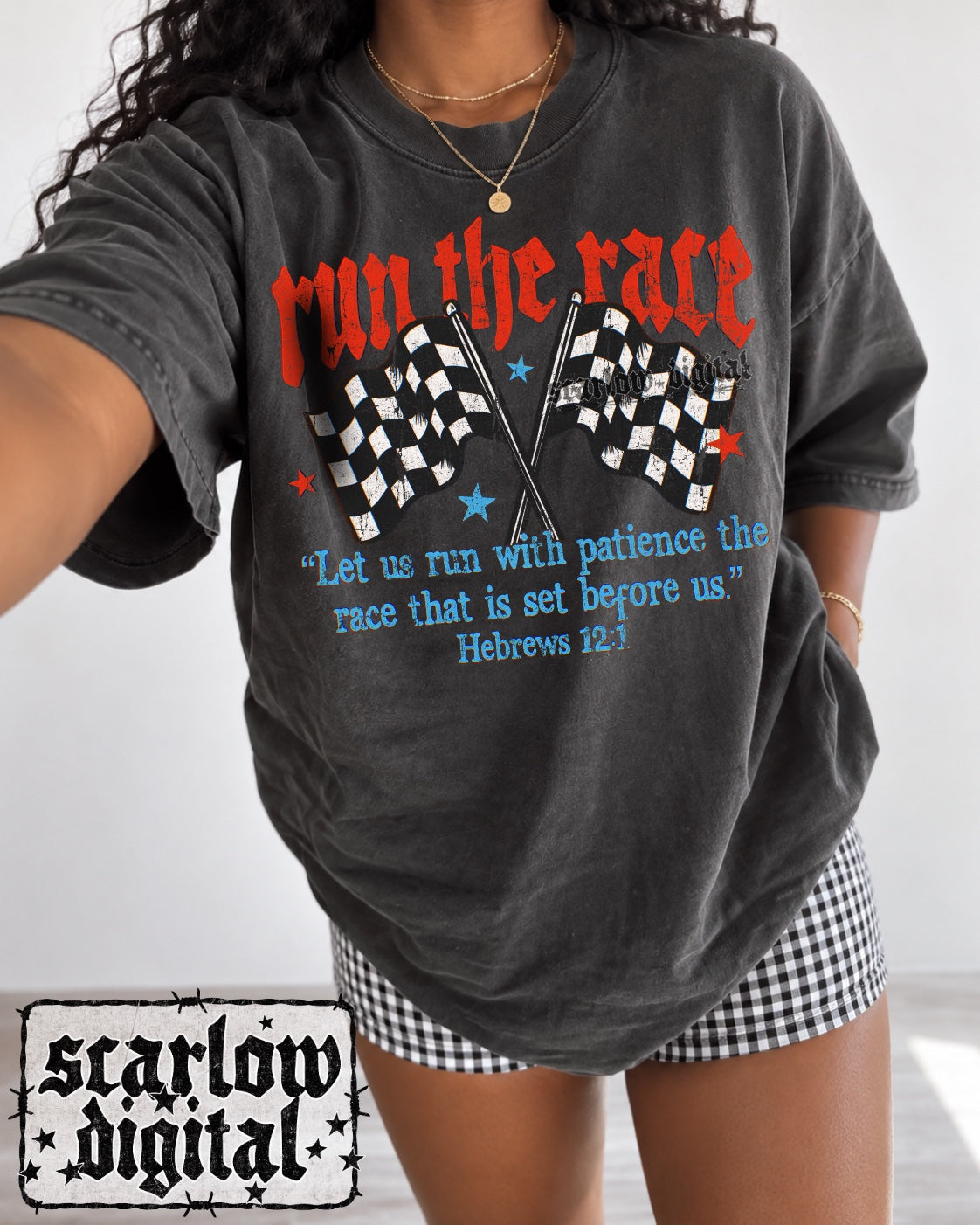 Run the Race PNG Digital Design