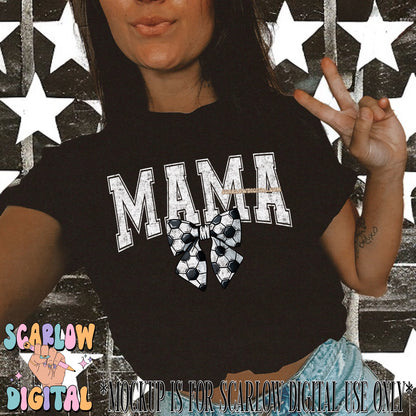 Soccer Mama PNG Digital Design