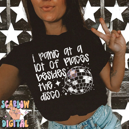 I Panic At a Lot of Places Besides the Disco PNG Digital Design Download