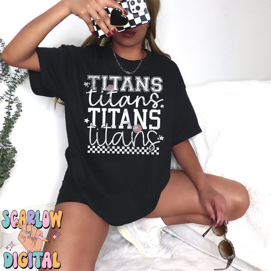 Titans PNG Digital Design Download