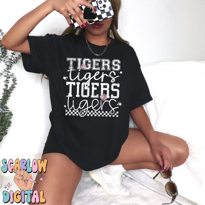 Tigers PNG Digital Design Download