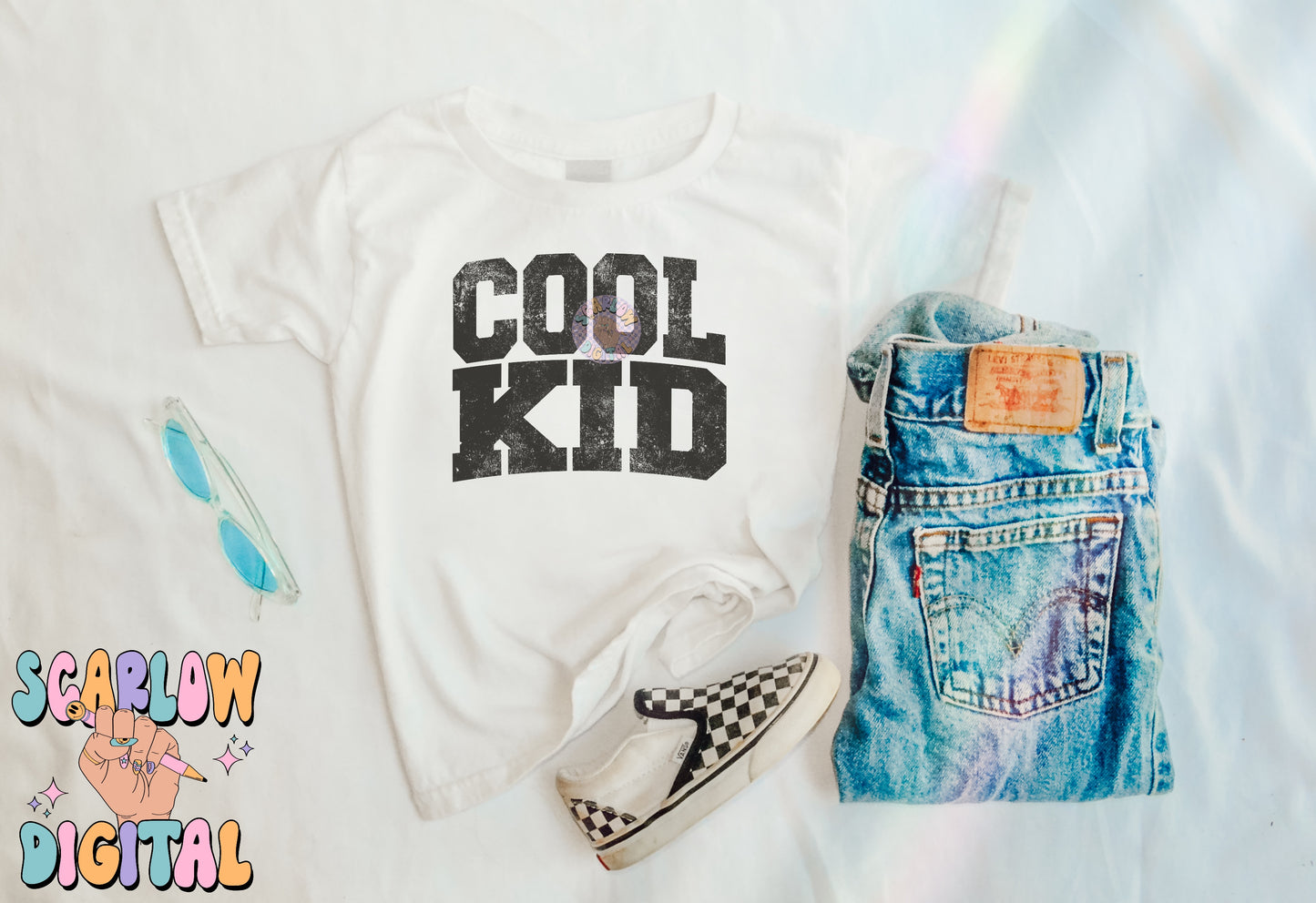 Cool Kid PNG Digital Design