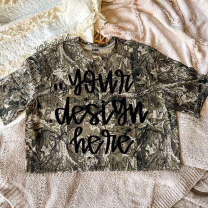Camo T-Shirt Mockup