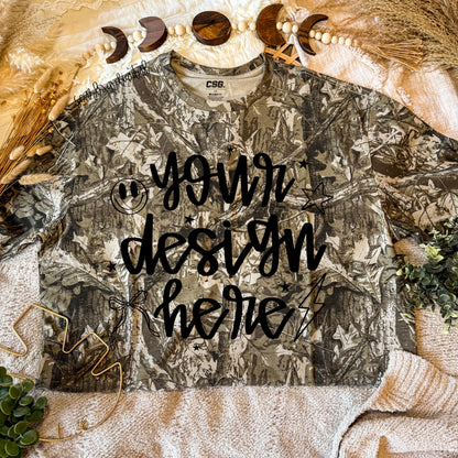 Camo T-Shirt Mockup