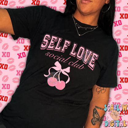 Self Love Social Club PNG Digital Design Download